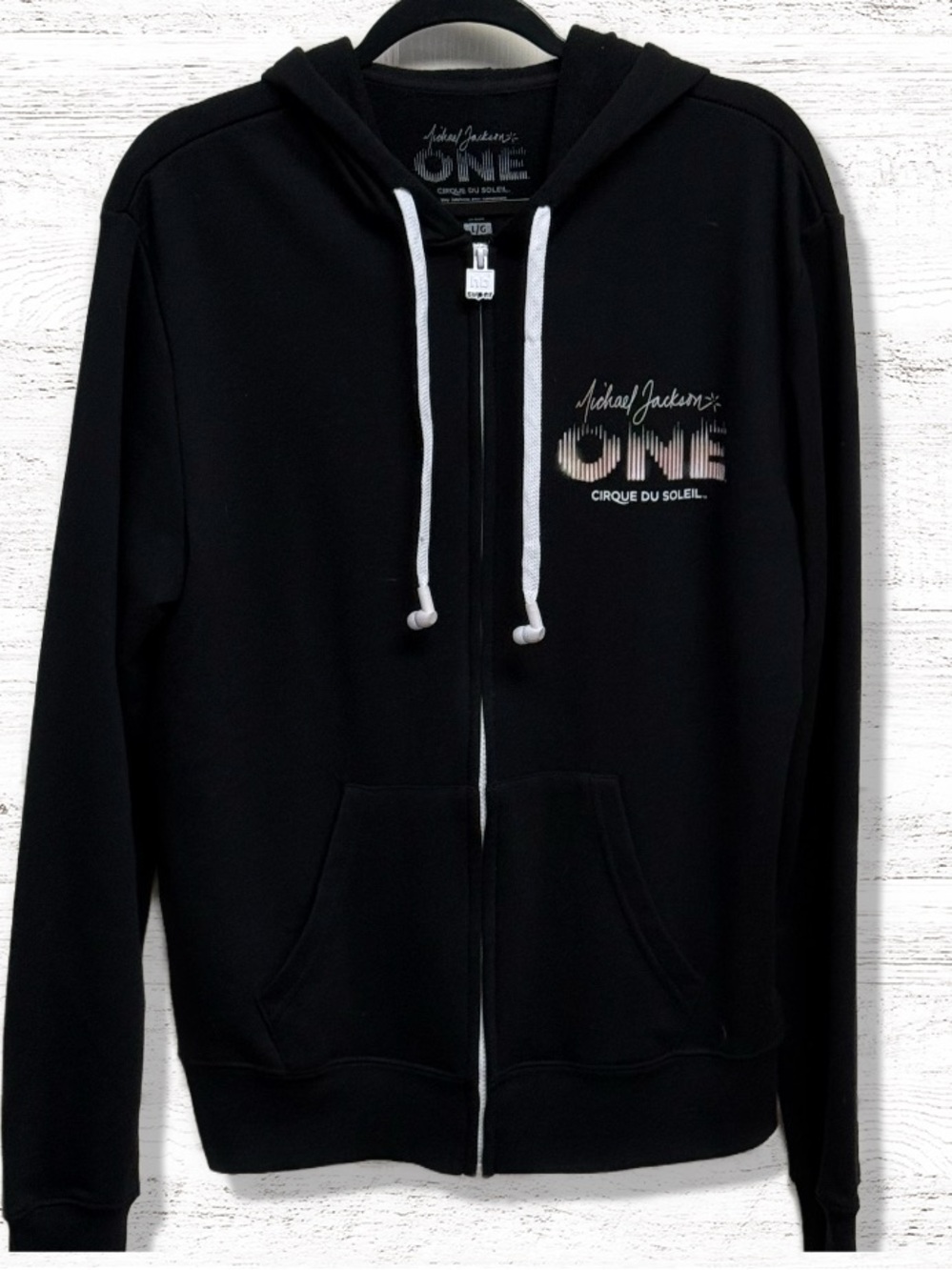 Michael Jackson ONE" by Cirque du Soleil Black Hoodie Size Large